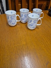 Set of 4 Rose of England Bone