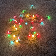 Berry Christmas Lights 35 Multi Colour String Light Indoor Vintage