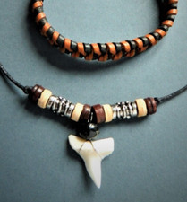 Shark Tooth Necklace Leather