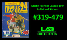 Merlin Premier League 1994 Individual Stickers #319-479 (Read Description)