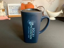 Rocky Mountain National Park Ceramic Travel Mug Matte Night Sky