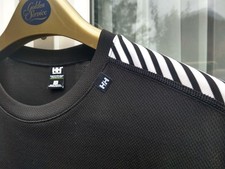 Helly Hansen mens LIFA stripe short sleeved medium base layer top