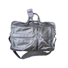Tumi Genuine Black Leather