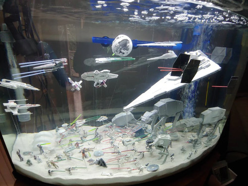 Custom themed aquarium - themed,