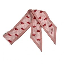 PRADA Printed silk twill