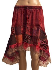 Patchwork Boho Crinkle Cotton