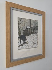 Framed, Signed Billy Childish
