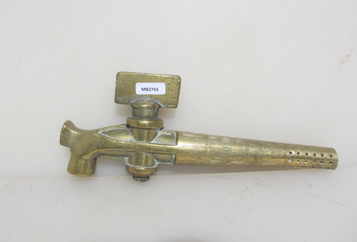 Vintage solid brass - solid, barrel