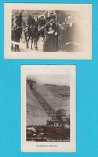 TWO Rare Postcards Bournemouth 1908 Opening Undercliff Drive / The Lifts Meyrick