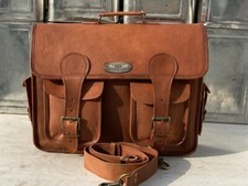 Men's Real Leather Vintage 18