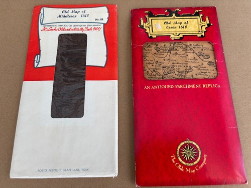 Antiqued parchment replica - x,