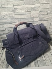 Mamas & Papas NAVY Pram Nappg Bag & Changing Mat