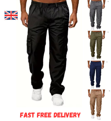 Mens cargo combat trousers - cargo,