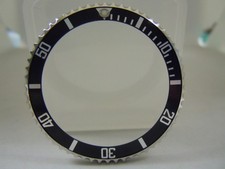 Stainless Steel Bezel for Rolex Submariner 16610,16800 Black Aluminium Insert