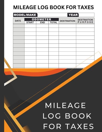 Mileage log book for - mileage, taxes