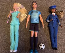 Mattel Barbie Pilot, Doctor, &