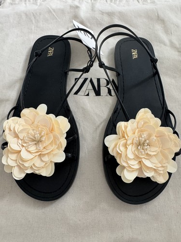Zara women flat sandals - zara,