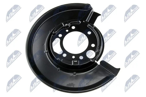 Brake disc cover rear - disc, axle