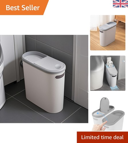 Lightweight 10l oval trash bin - lightweight,