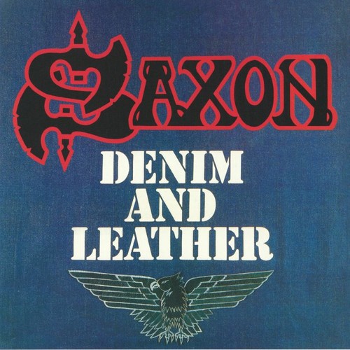 Saxon denim leather - -,