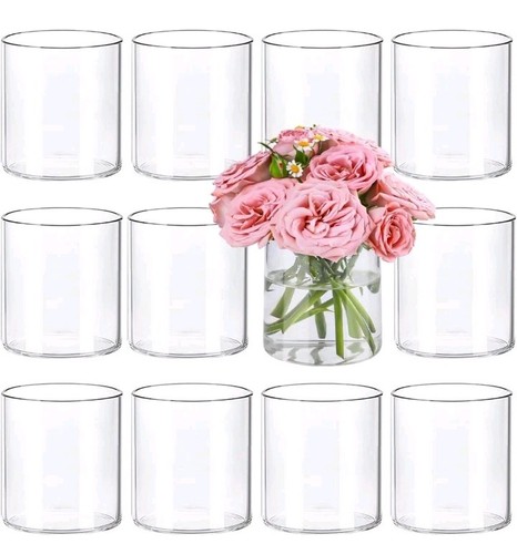 12pcs inch clear glass - 12pcs,
