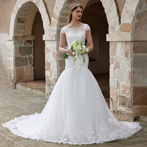 White ivory mermaid - uk, beaded