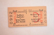 Railway Ticket BTC Sudbury