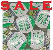35x Semi Skimmed UHT Milk Pots