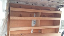 RENAULT TRAFIC LWB Plywood Shelving DRIVER SIDE- FLAT PACK Van Racking, RACKING