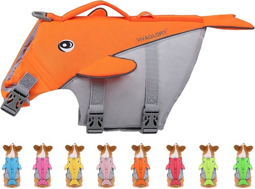 Whale shape dog life - life, jacket