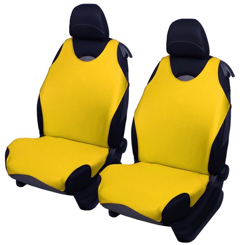 Yellow seat covers for smart - seat,
