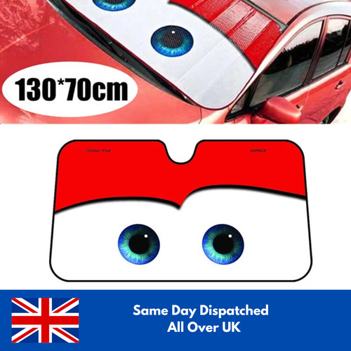 Cartoon eye heated windshield - eye,