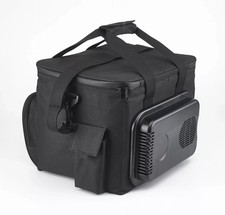 15L Cool Bag 12v Insulated Electric Camping Food Travel Cooler Black Return Set