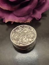 Two Sterling Silver Pill