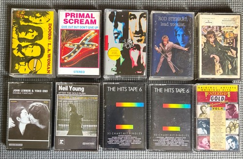 Rock legends cassette job lot - rock,
