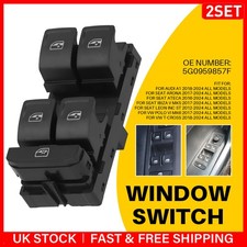 2PCS Front Door Window Switch