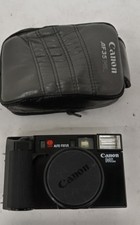 Canon AF35ML 35mm Film Camera With Carrying Case Black Vintage Photography