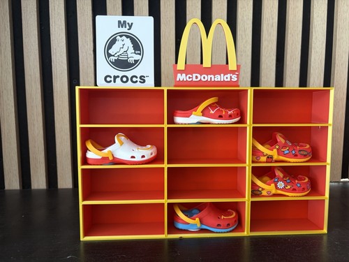 Mcdonald crocs display - mcdonald’s,