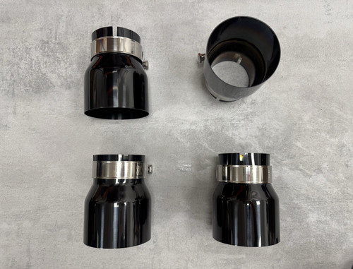 Black chrome stainless steel - black,