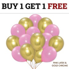 CHROME BALLOONS 12" METALLIC