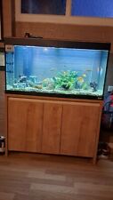 200litre Solid Oak Fish Tank **COMPLETE SET UP**