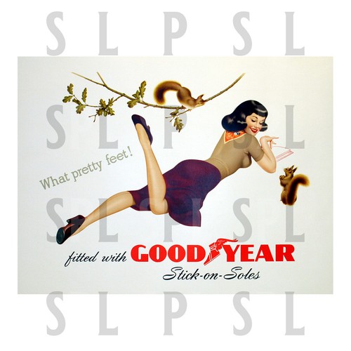 Good year metal sign - good,