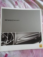 Renault Sport range brochure Jan 2010 Twingo 133, Clio 200, Megane 250, Cup