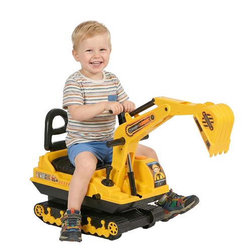 Homcom ride tractor - on, digger