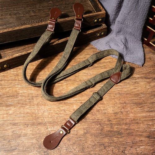 Elasticated retro braces with - elasticated,