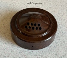 Rare Mottled Brown GEC easy clean mouthpiece.