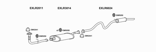 Euroflo exhaust system for - system,