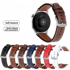 High Quality Genuine Leather Watch Strap 20 22mm Multi-color Universal Wristband