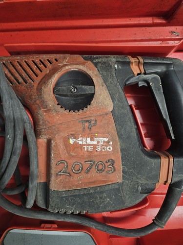 Hilti te300 breaker chipping - hilti, breaker,