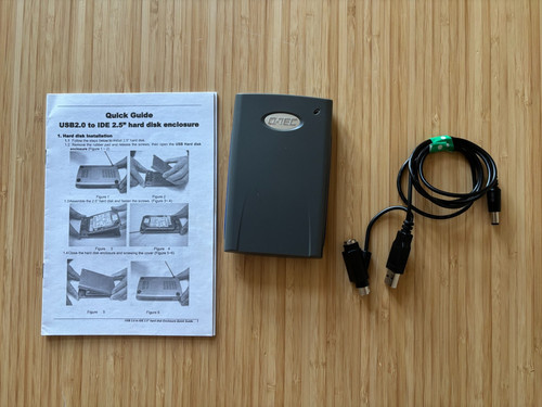 Qtec usb ide - 2.0, 2.5”